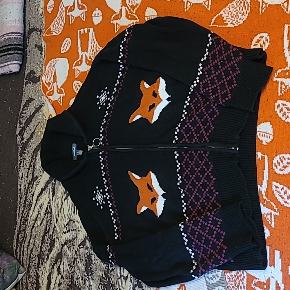 Modcloth fox sweater